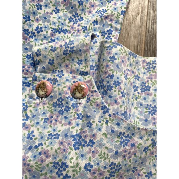 Mommy and Me Handmade Heritage Dainty Floral Cotton Prairie Dress Cottagecore M - Picture 3 of 10